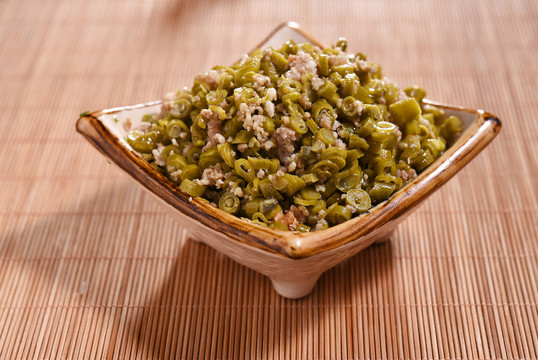 酸豇豆肉沫