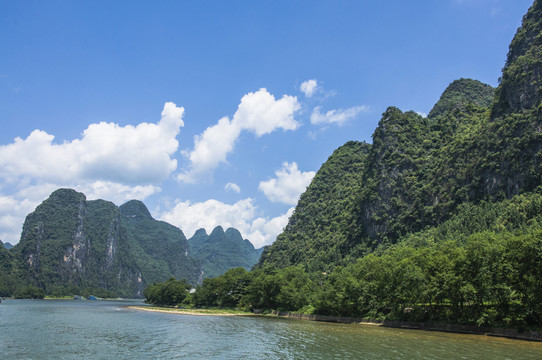 夏日漓江風(fēng)光
