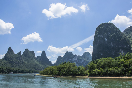 夏日漓江風(fēng)光