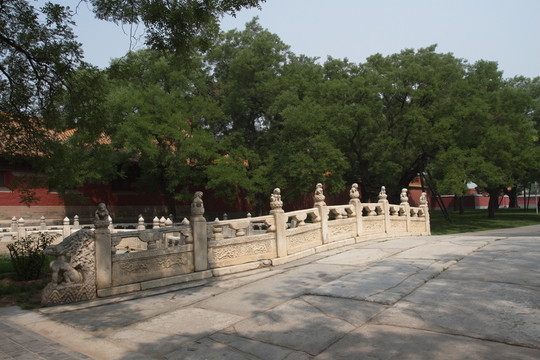 故宮 武英門 金水河 石橋