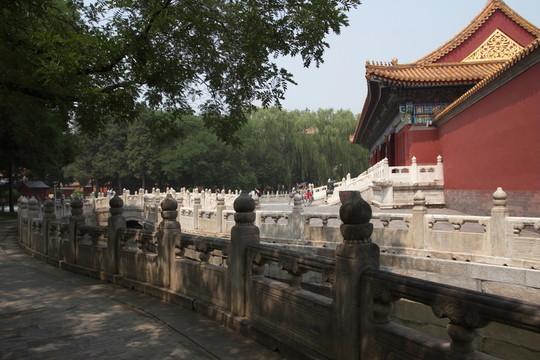 武英門 金水河 漢白玉護欄