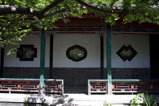 恭王府花園 漏窗