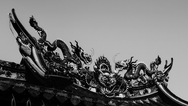 閩南屋頂飛龍