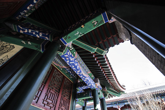 北京恭王府 雕梁畫棟