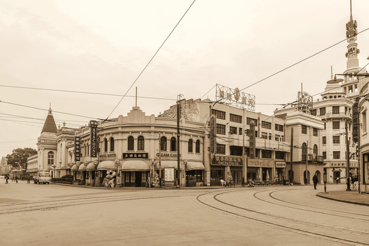 老上海舊上海  高清大畫(huà)幅