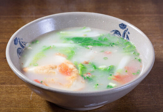 番茄煎蛋湯