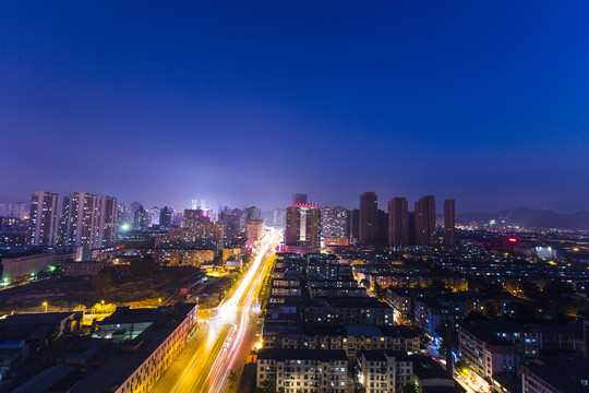 大連西安路夜景