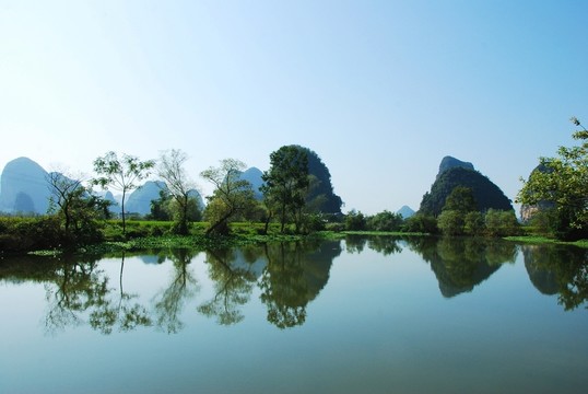會仙河風(fēng)光