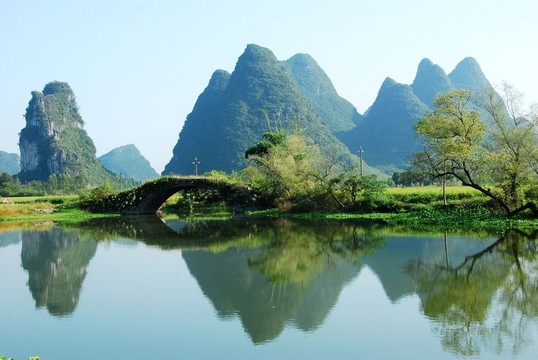 會仙河風(fēng)光