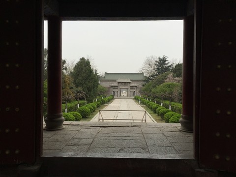 古代帝王陵墓園林建筑
