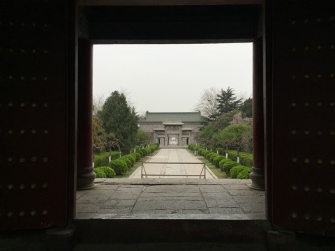 古代帝王陵墓園林建筑