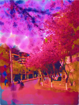 唯美裝飾畫