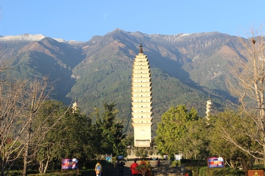 歷史古跡大理三塔