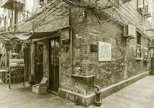 上海田子坊老建筑