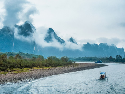 桂林山水之水墨漓江