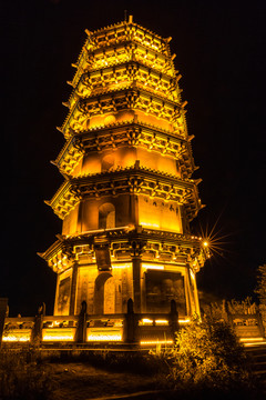 桂林塔夜景