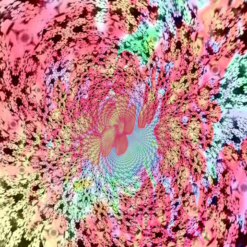 拼花花型裝飾畫 無分層