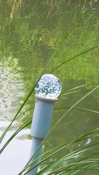 水晶球 led燈照明 公園路燈