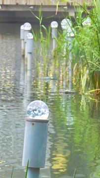 水晶球路燈 led水晶球