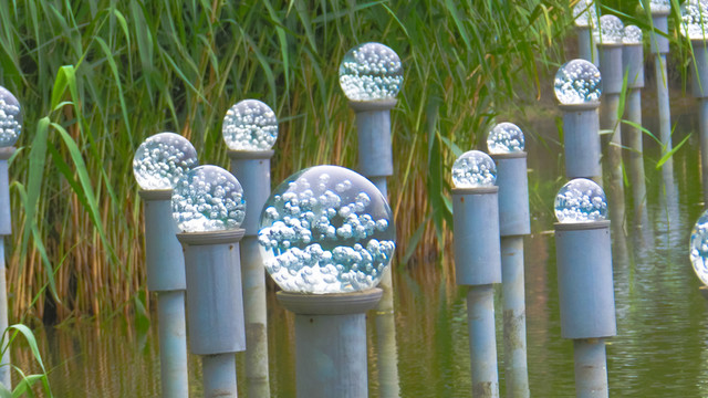 水晶球路燈 led水晶球