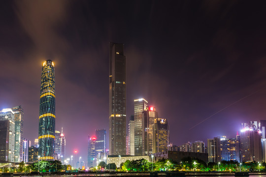 珠江新城夜景