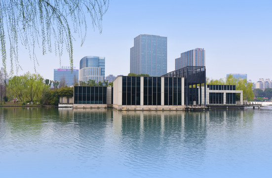 上海大寧公園一角