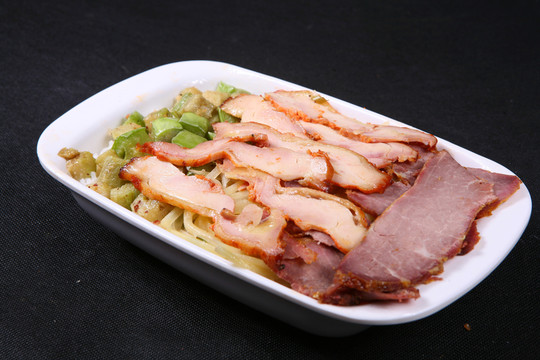 雞柳烤肉飯