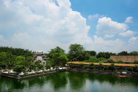 寶墨園景觀