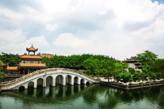 寶墨園景觀