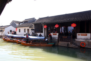 中國(guó) 水鄉(xiāng) 周莊 橋 古鎮(zhèn)