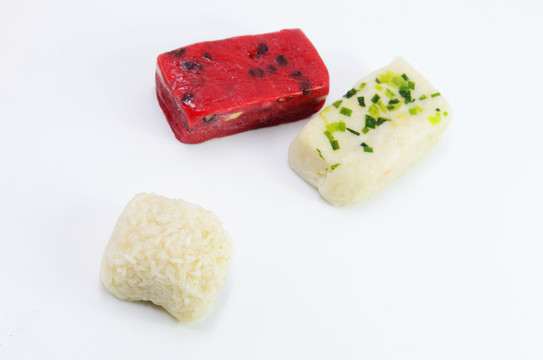 傳統(tǒng)手工制作的糕團(tuán)