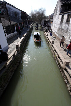 中國(guó) 水鄉(xiāng) 周莊 橋 古鎮(zhèn)