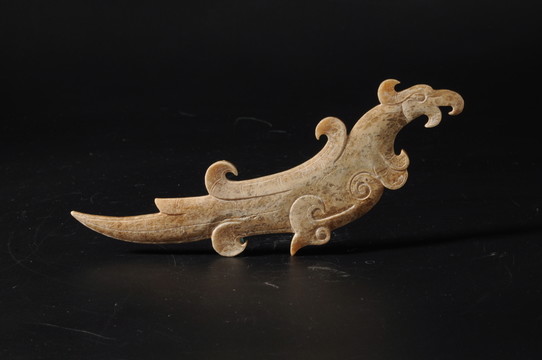 漢代玉器 鳳形玉觿