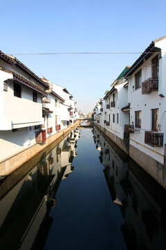 中國(guó) 水鄉(xiāng) 周莊 橋 古鎮(zhèn)