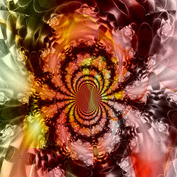 拼花花型裝飾畫 無分層