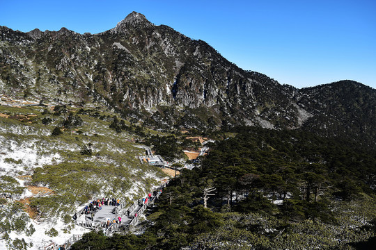 蒼山風(fēng)光 游山步道