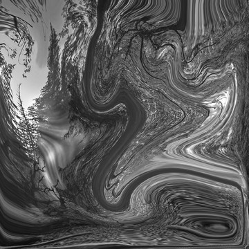 黑白線條水墨背景