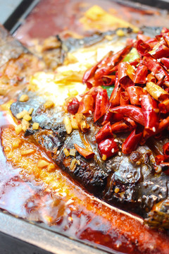 烤魚(yú) 燒烤 香辣烤魚(yú)