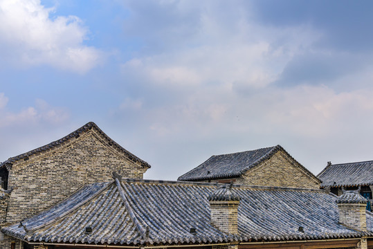 魏集古村落屋頂