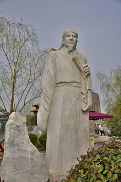黃庭堅(jiān)雕像