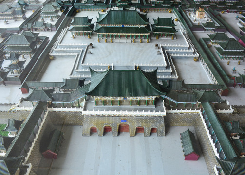 開封古城模型