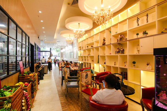 甜品店 餐廳設(shè)計(jì) 餐廳裝飾