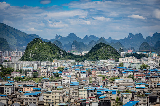 桂林 陽朔城市中心