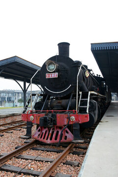 火車站 站臺 老火車 老上海