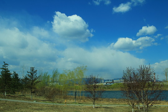春天郊野