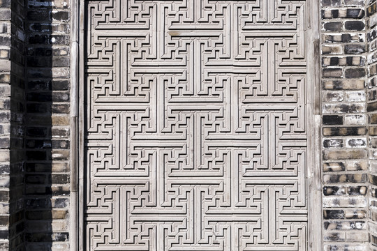 古代建筑壁畫浮雕