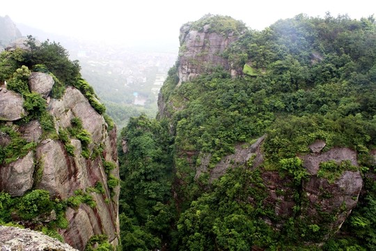 臺州溫嶺南嵩巖風光