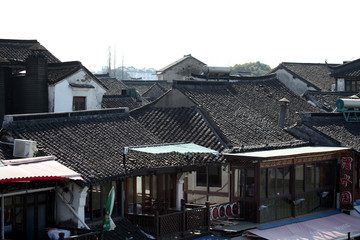 江南 水鄉(xiāng) 街市 朱家角