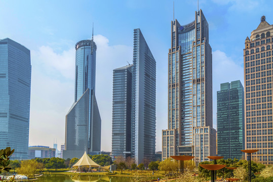 上海陸家嘴建筑