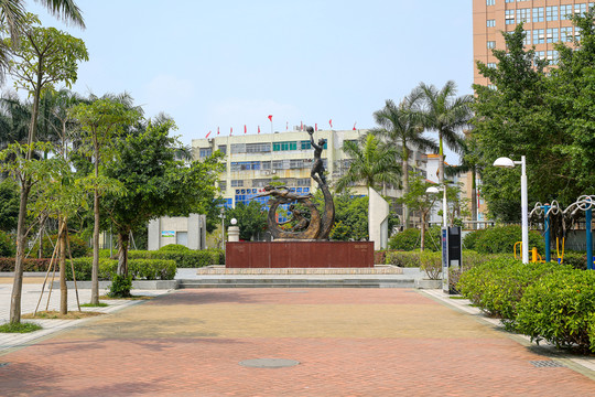 公園健身設(shè)施 全民健身 雕塑